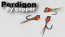 Video thumb for Tying Perdigon Fly Copper